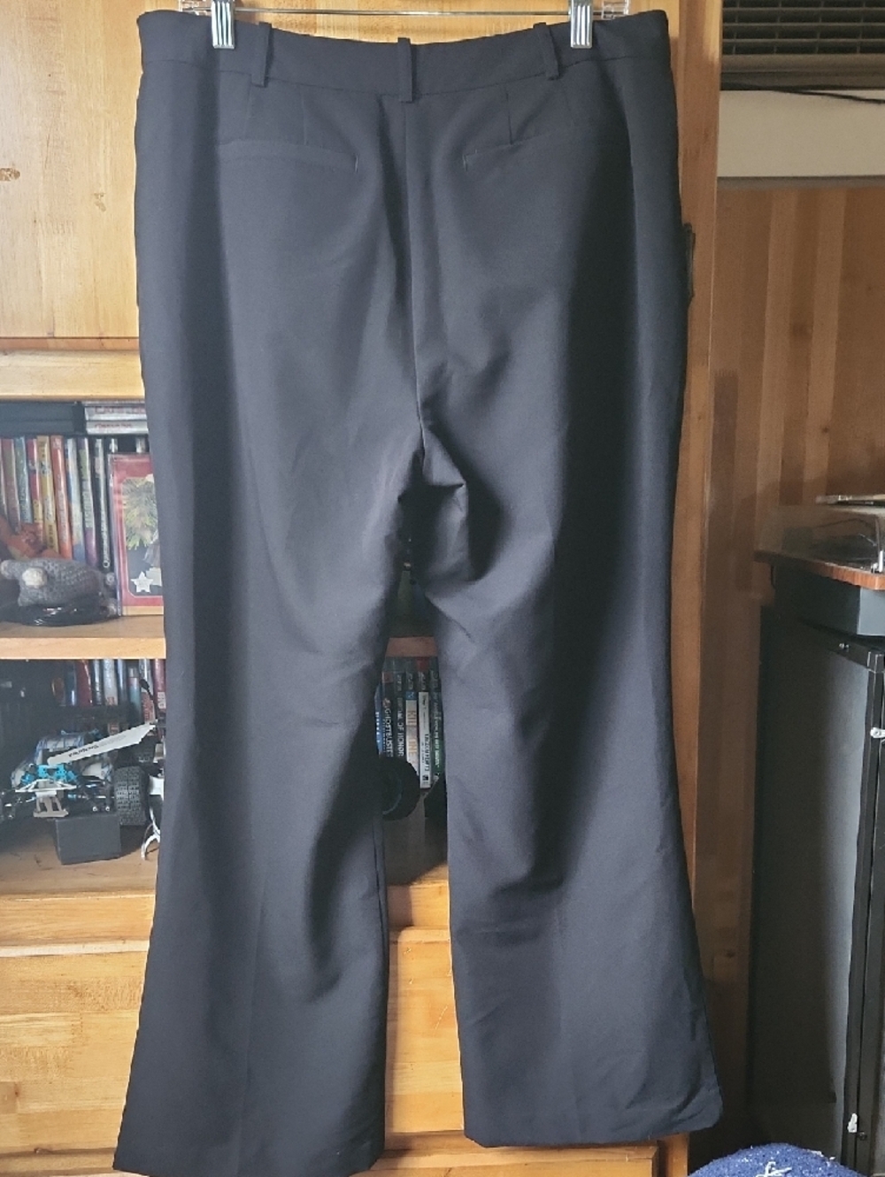 Worthington Black Boot Cut Dress Pants, Sz 12 Petite - Picture 4 of 11